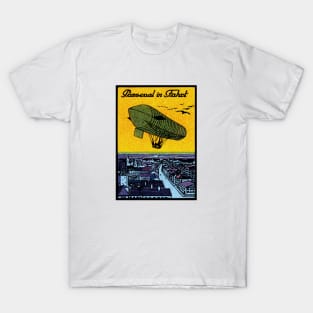 1910 Parseval Airship T-Shirt